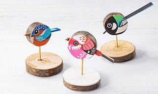 小鳥のオブジェ