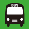 Free shuttle bus stop inside the venue