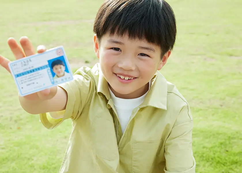 バイク顔写真入りライセンスカード作成