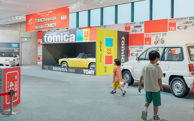 Honda Collection Hall × TOMICAコラボレーション展示