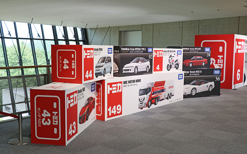Honda Collection Hall × TOMICAコラボレーション展示