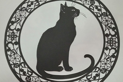 切り絵屋　りん