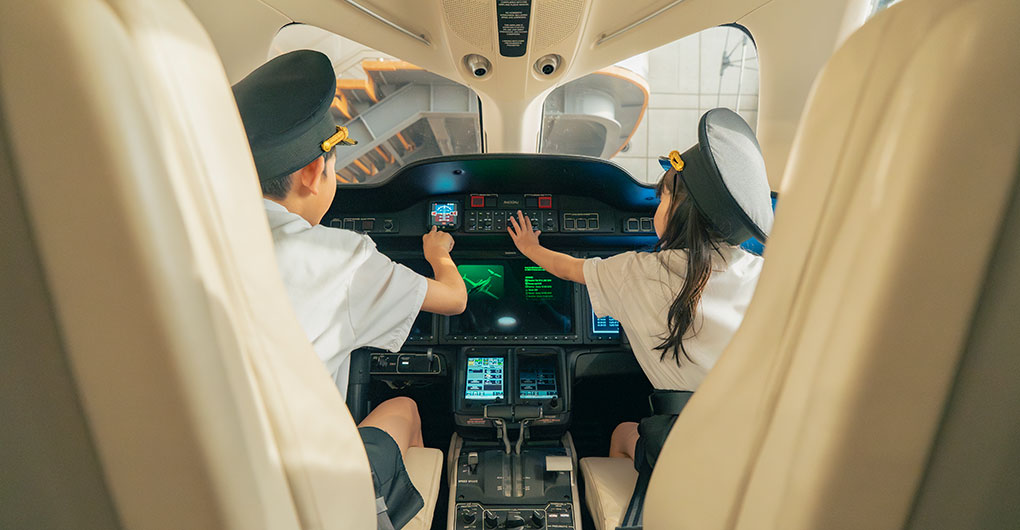 僅限住宿者！HondaJet兒童駕駛艙體驗