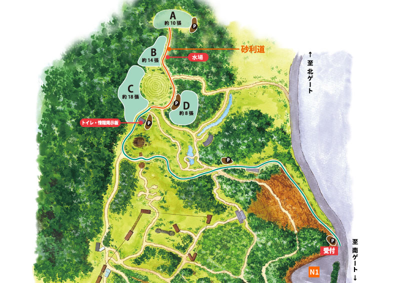 帳篷區域
