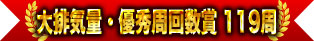 大排氣量・優秀周回數獎 119周