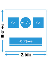 盒式座位