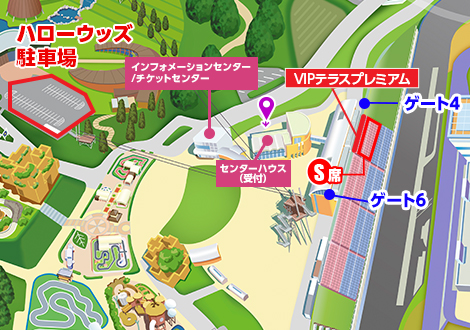 VIP露台高級停車場